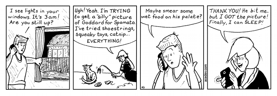 acedev comic, webcomic for Wednesday 31 Aug 2016
